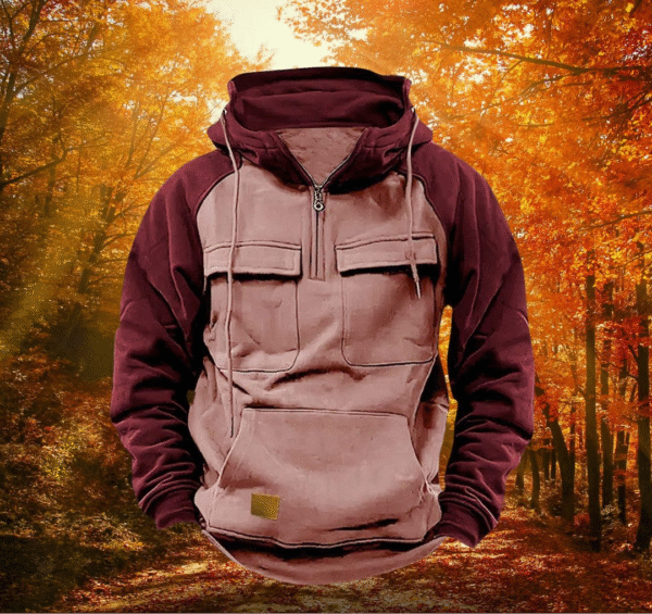 William™ | Sudadera con capucha invernal multifuncional - Imagen 9