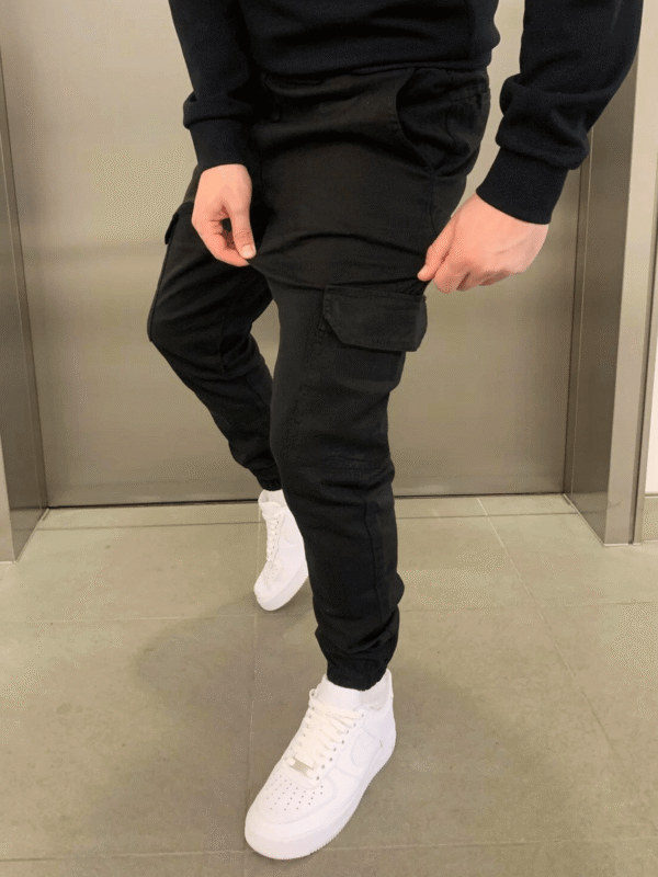 Maxime - Pantalones cortos tipo jogger con bolsillos, elegantes y prácticos - Imagen 3