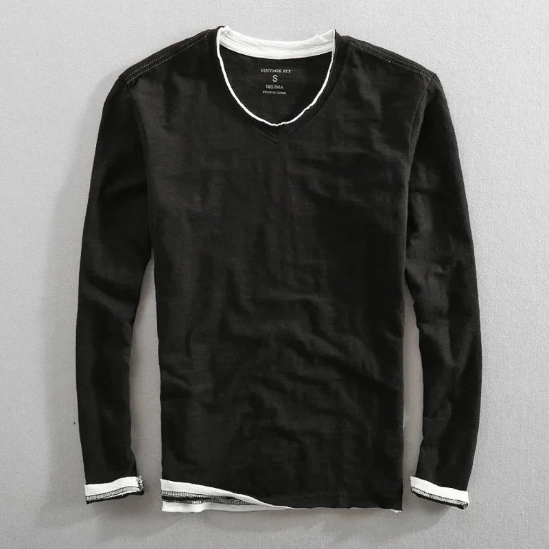 Lenoir™ | Camisa de manga larga de algodón