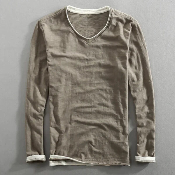 Lenoir™ | Camisa de manga larga de algodón - Imagen 6